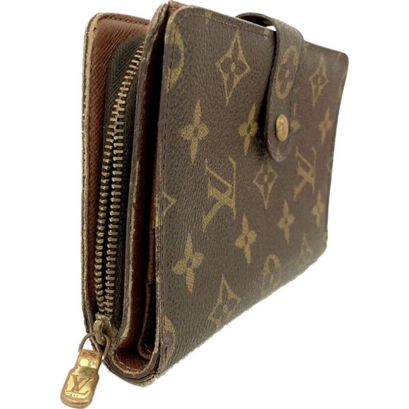 428160X Louis Vuitton Wallet Porte Papier Brown Monogram - Picture 4 of 9